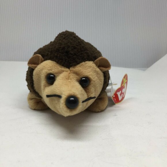 Ty Beanie Baby Prickles Hedgehog Plush Stuffed Animal Retired W Tag Feb 19 1998 - Picture 2 of 11